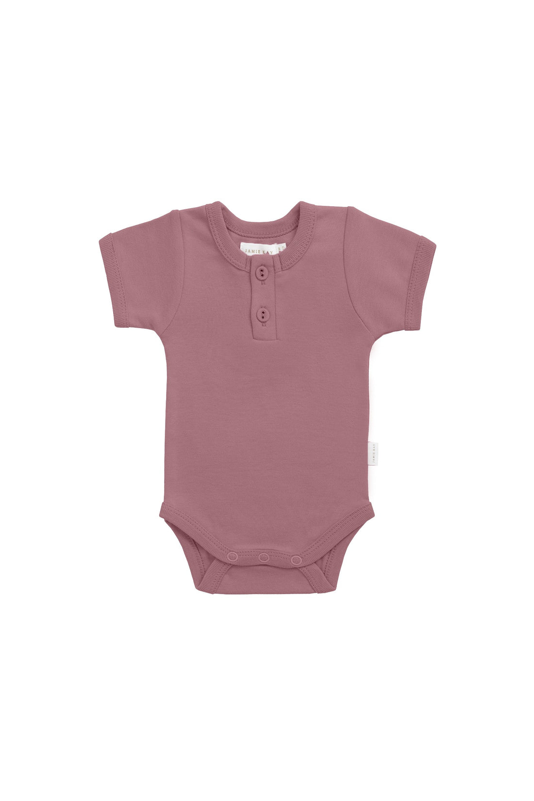 Organic Cotton Benny Tee Bodysuit - Lillium Childrens Bodysuit from Jamie Kay Australia