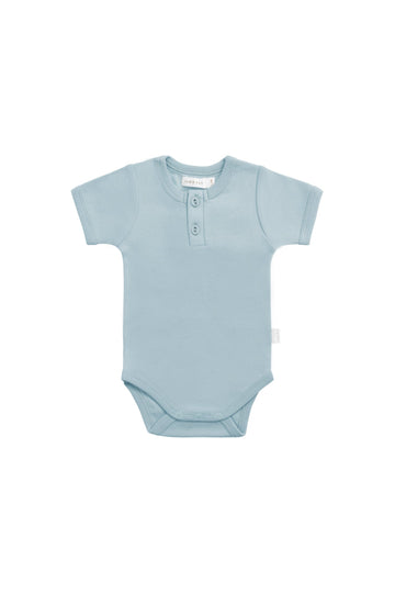 Organic Cotton Benny Tee Bodysuit - Mer Childrens Bodysuit from Jamie Kay Australia
