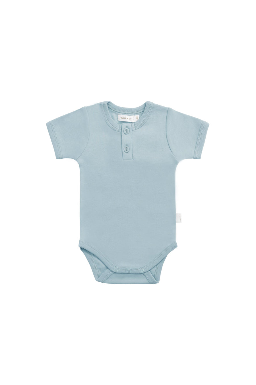 Organic Cotton Benny Tee Bodysuit - Mer Childrens Bodysuit from Jamie Kay Australia