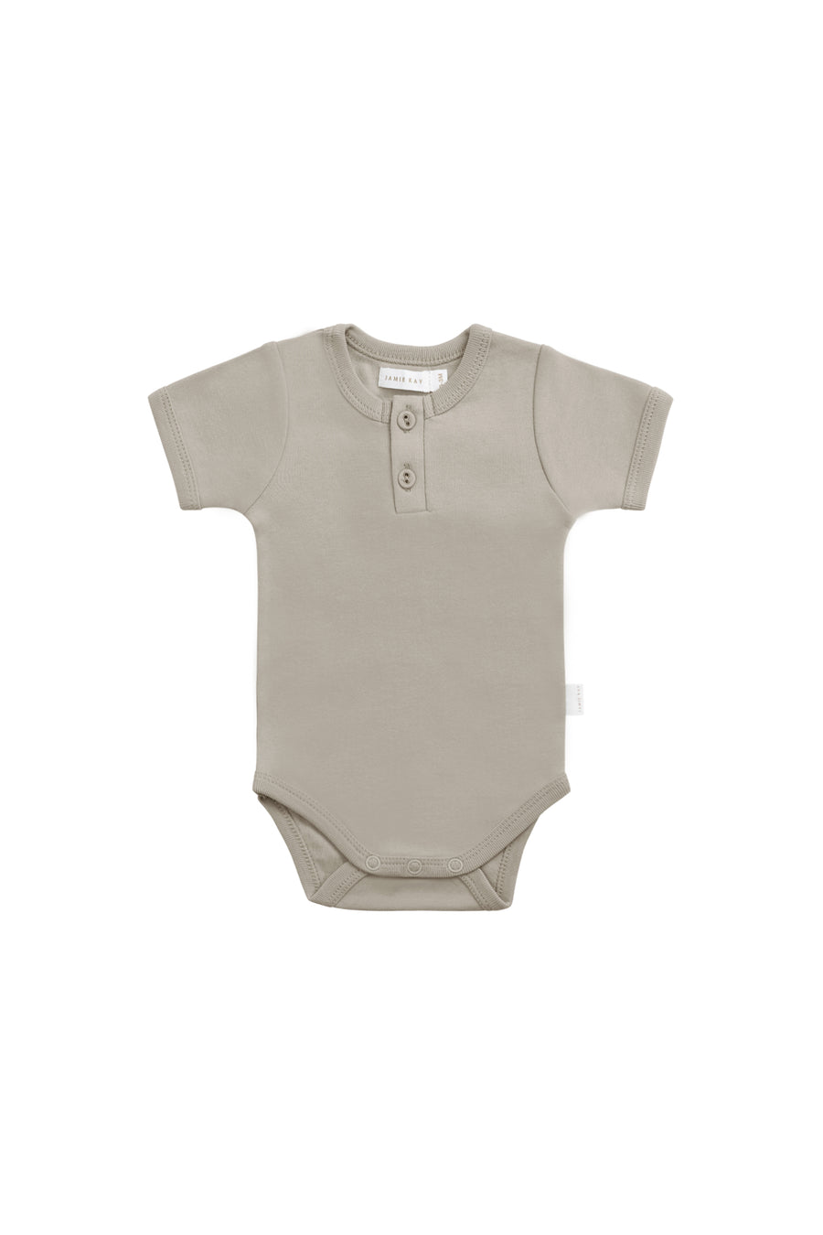 Organic Cotton Benny Tee Bodysuit - Sage Childrens Bodysuit from Jamie Kay Australia