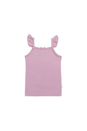 Organic Cotton Bettina Singlet - Lily Childrens Singlet from Jamie Kay Australia
