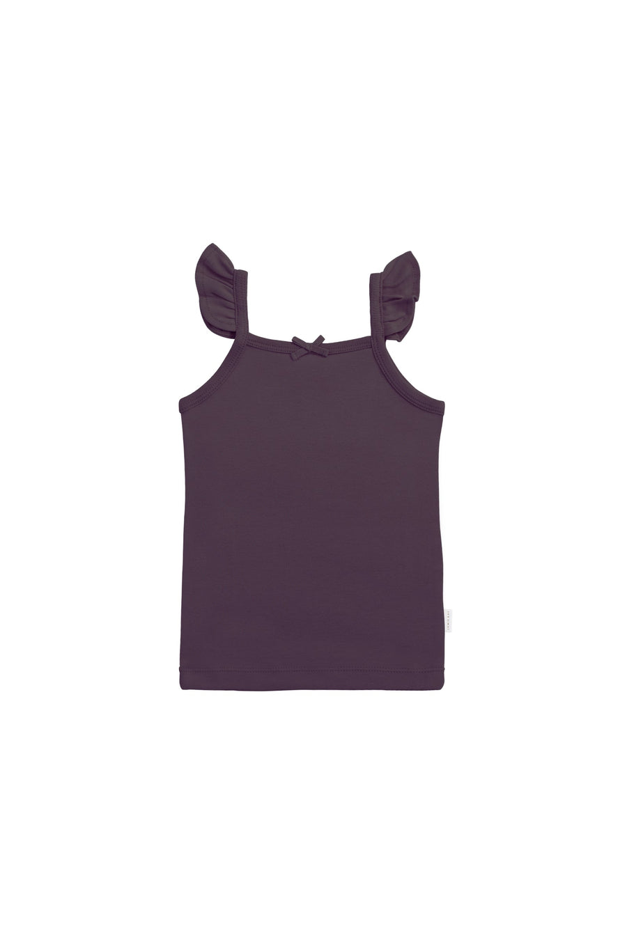 Organic Cotton Bettina Singlet - Sugar Plum Childrens Singlet from Jamie Kay Australia