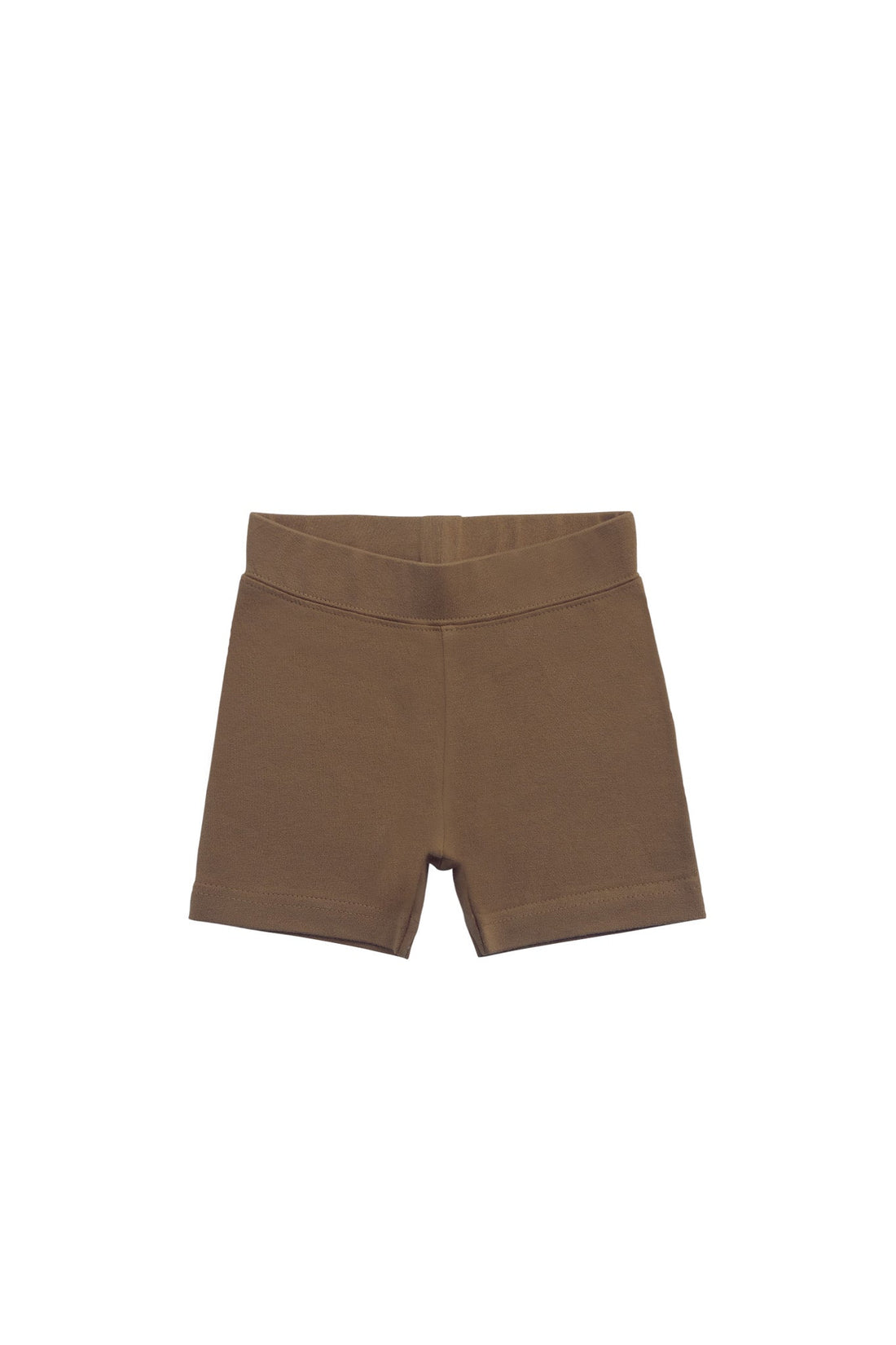 Organic Cotton Bike Short - Autumn Bronze Childrens Shorts from Jamie Kay Australia