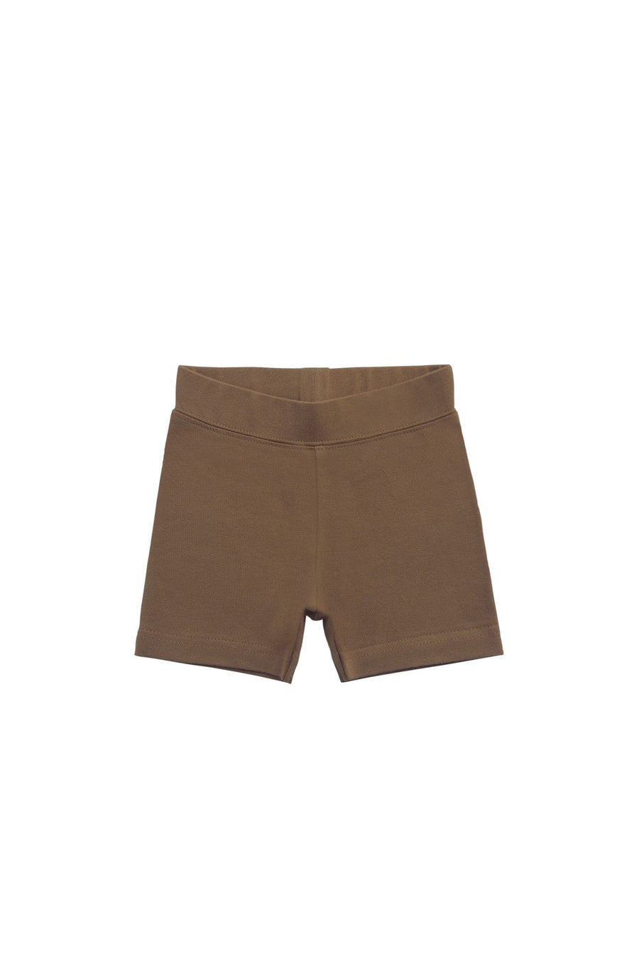 Organic Cotton Bike Short - Autumn Bronze Childrens Shorts from Jamie Kay Australia