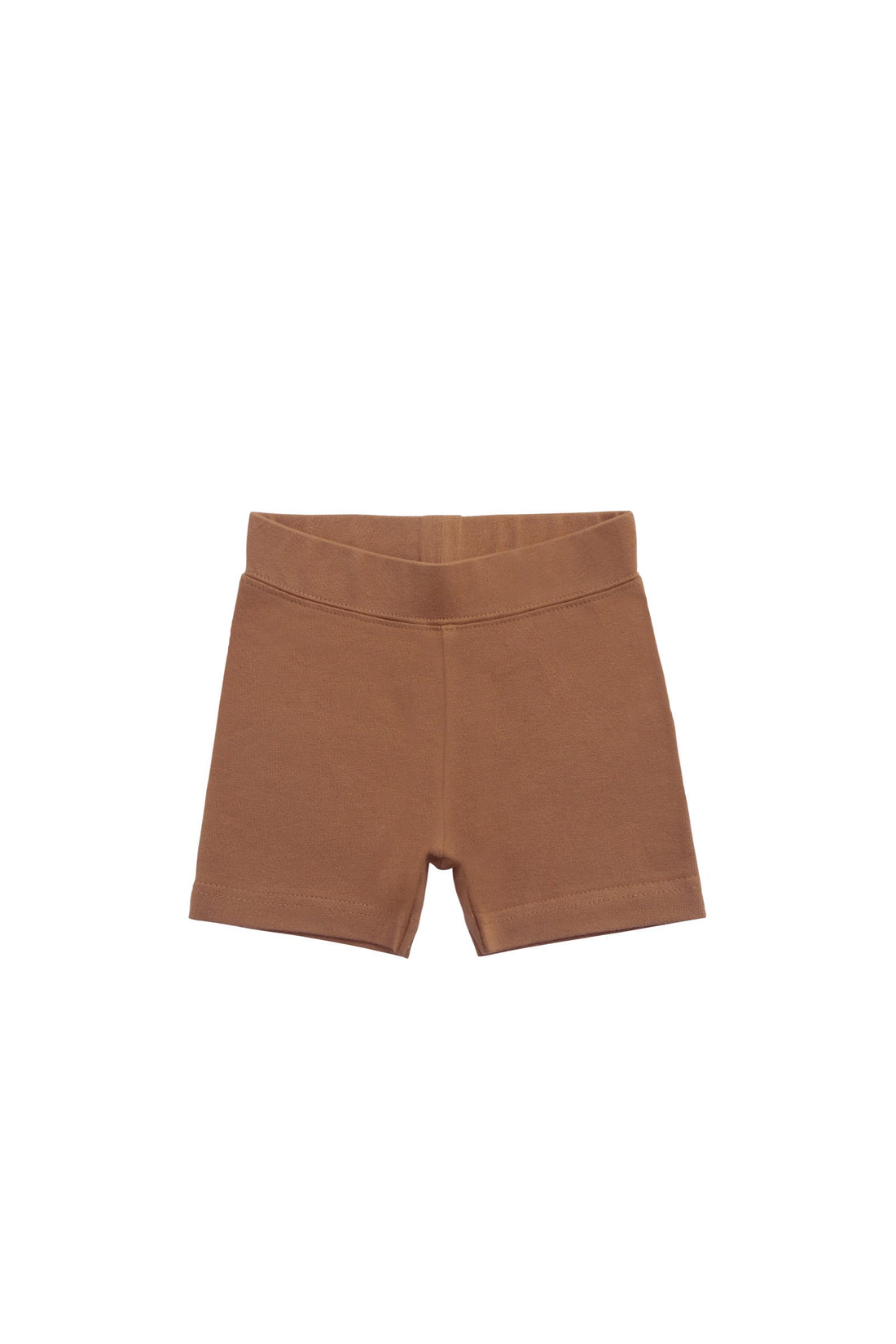 Organic Cotton Bike Short - Cinnamon Childrens Shorts from Jamie Kay Australia