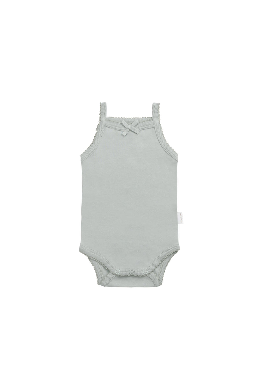 Organic Cotton Bridget Singlet Bodysuit - Lake Childrens Bodysuit from Jamie Kay Australia