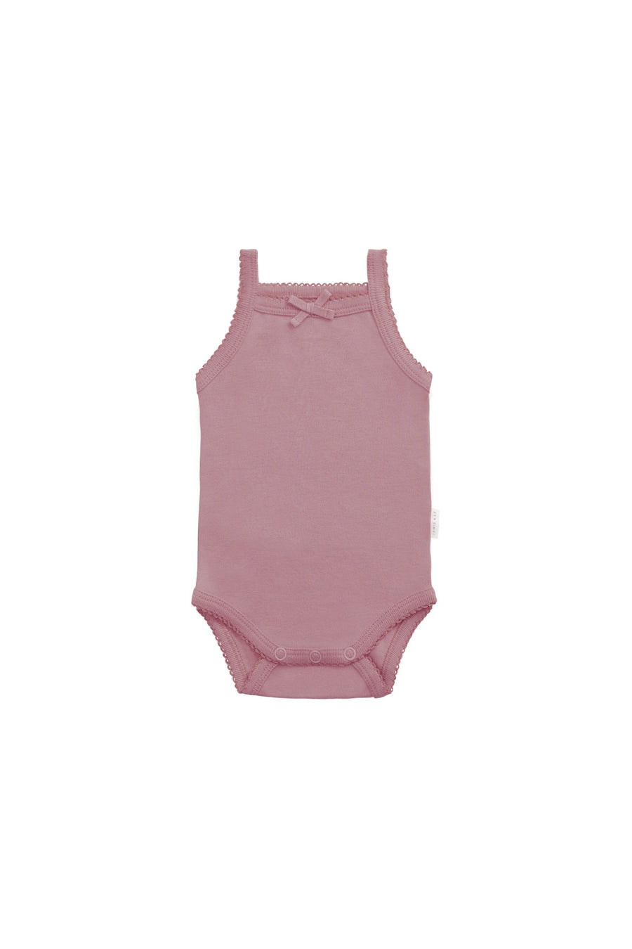 Organic Cotton Bridget Singlet Bodysuit - Lillium Childrens Bodysuit from Jamie Kay Australia