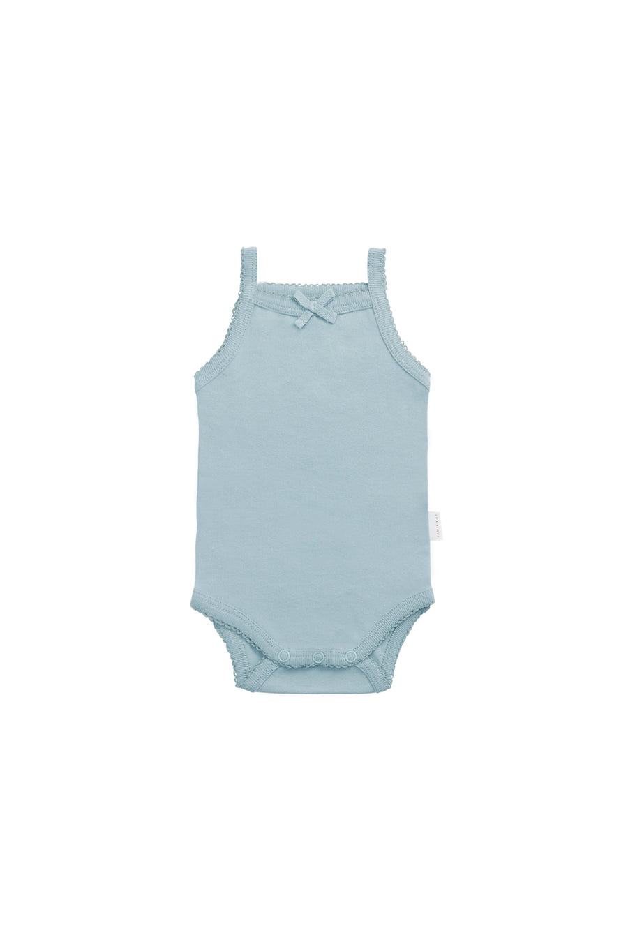 Organic Cotton Bridget Singlet Bodysuit - Mer Childrens Bodysuit from Jamie Kay Australia
