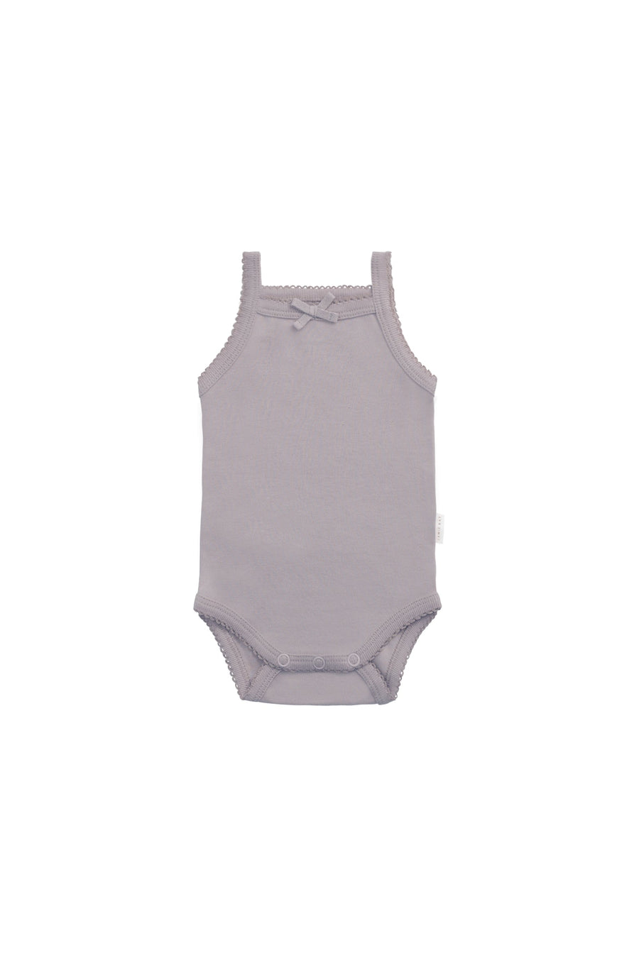 Organic Cotton Bridget Singlet Bodysuit - Moon Childrens Bodysuit from Jamie Kay Australia