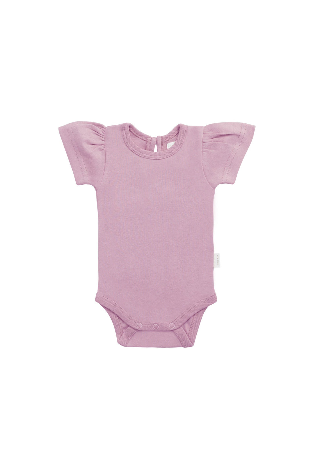 Organic Cotton Cap Sleeve Bodysuit - Lily Childrens Bodysuit from Jamie Kay Australia