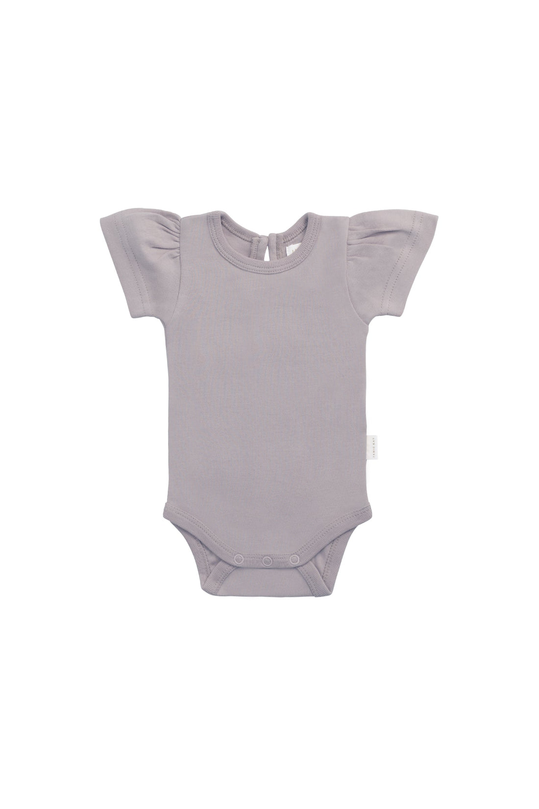 Organic Cotton Cap Sleeve Bodysuit - Moon Childrens Bodysuit from Jamie Kay Australia