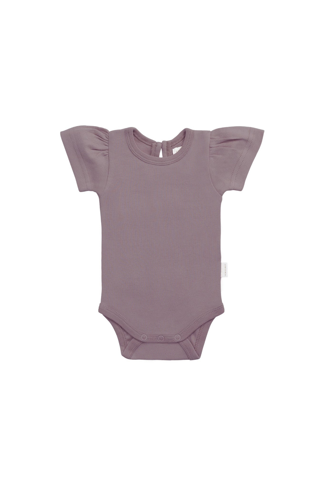 Organic Cotton Cap Sleeve Bodysuit - Twilight Childrens Bodysuit from Jamie Kay Australia