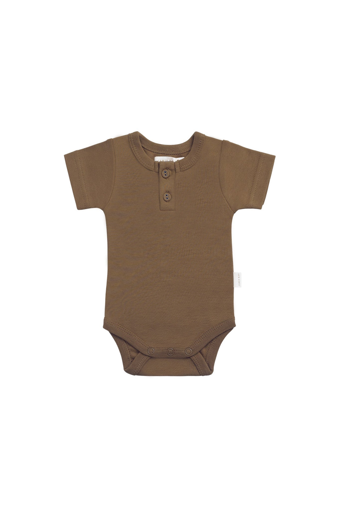 Organic Cotton Darcy Tee Bodysuit - Autumn Bronze Childrens Bodysuit from Jamie Kay Australia
