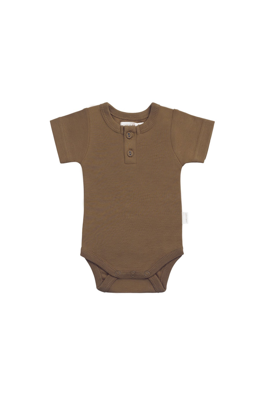 Organic Cotton Darcy Tee Bodysuit - Autumn Bronze Childrens Bodysuit from Jamie Kay Australia