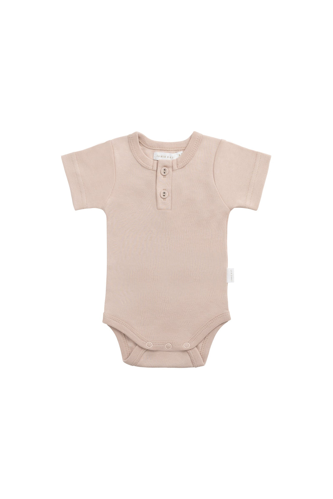 Organic Cotton Darcy Tee Bodysuit - Blushing Berry Childrens Bodysuit from Jamie Kay NZ