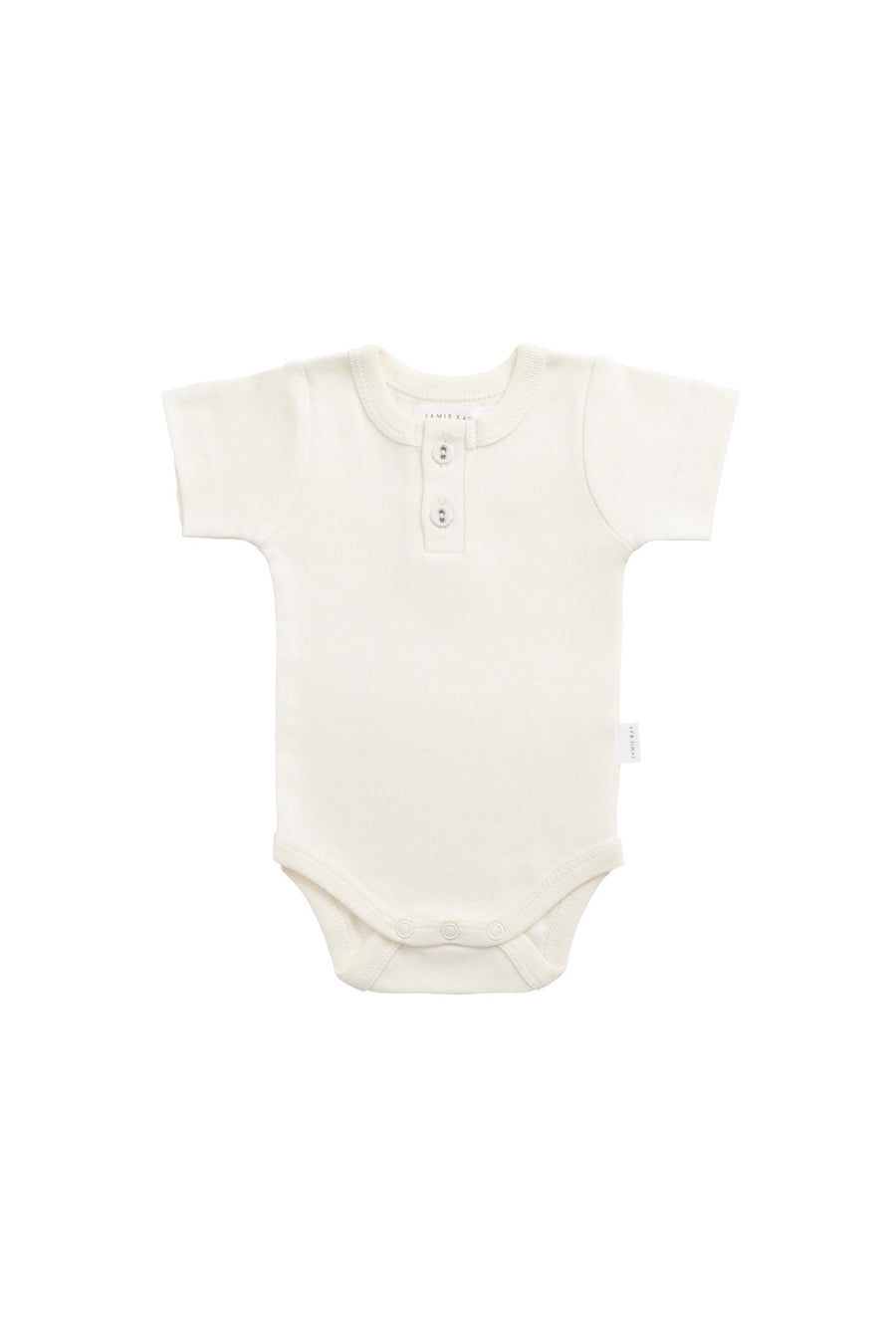 Organic Cotton Darcy Tee Bodysuit - Buttermilk Childrens Bodysuit from Jamie Kay Australia