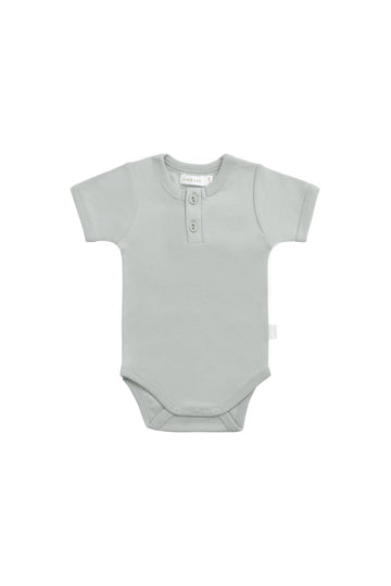 Organic Cotton Darcy Tee Bodysuit - Lake Childrens Bodysuit from Jamie Kay Australia