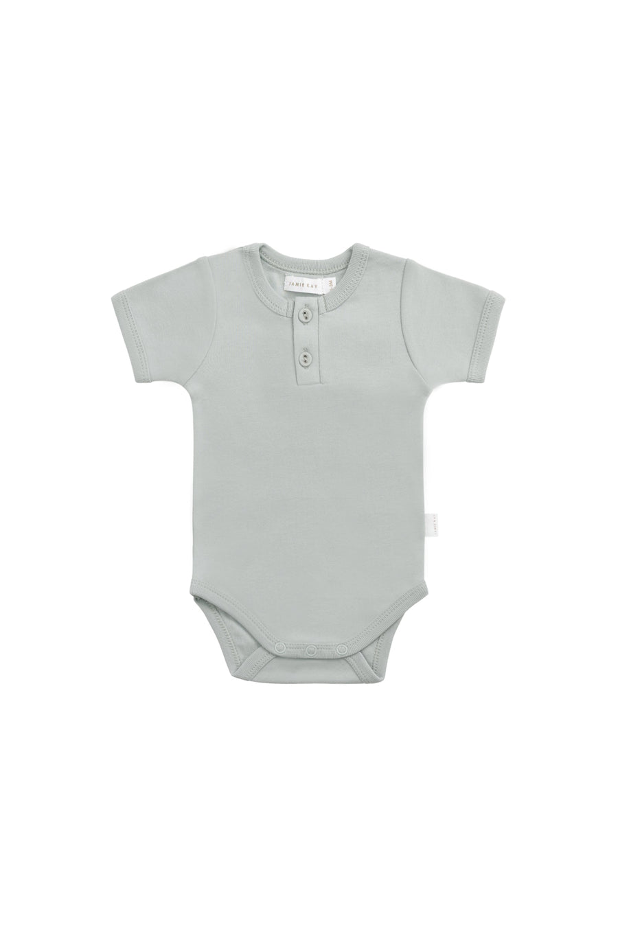 Organic Cotton Darcy Tee Bodysuit - Lake Childrens Bodysuit from Jamie Kay Australia