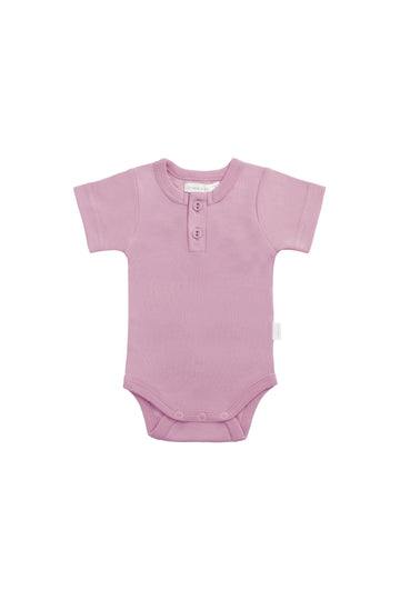 Organic Cotton Darcy Tee Bodysuit - Lily Childrens Bodysuit from Jamie Kay Australia