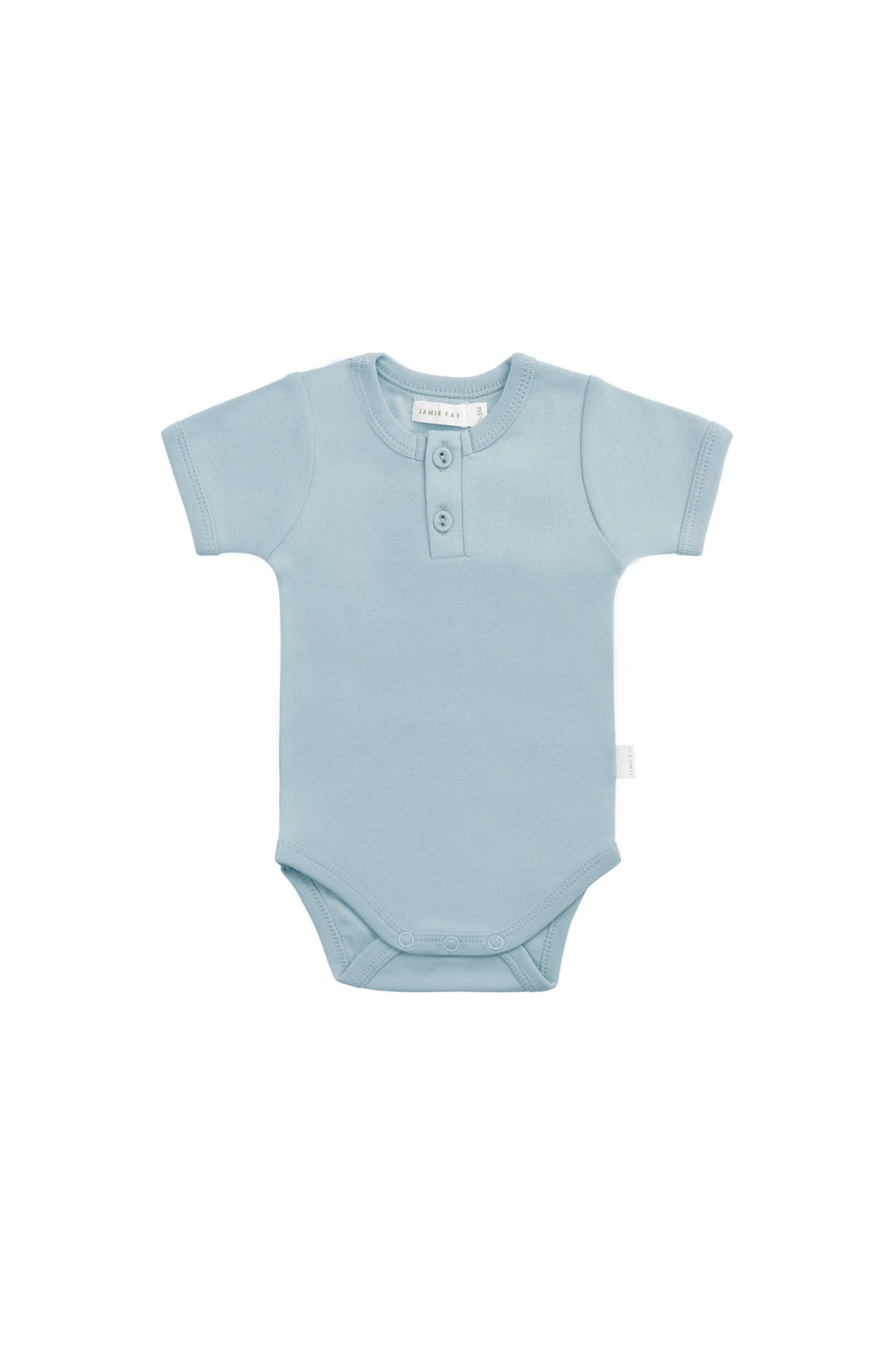 Organic Cotton Darcy Tee Bodysuit - Mer Childrens Bodysuit from Jamie Kay Australia