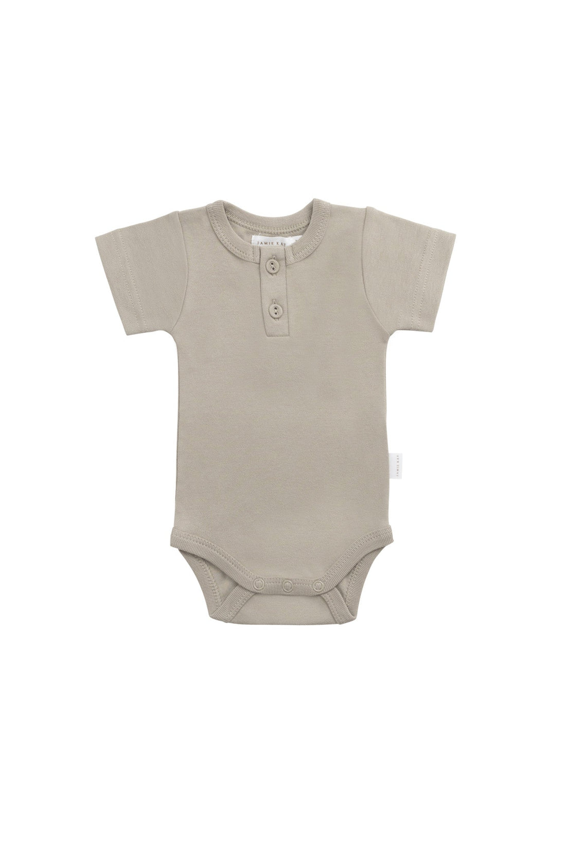 Organic Cotton Darcy Tee Bodysuit - Sage Childrens Bodysuit from Jamie Kay Australia