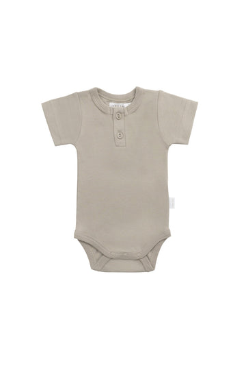 Organic Cotton Darcy Tee Bodysuit - Sage Childrens Bodysuit from Jamie Kay Australia