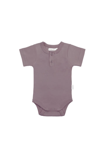 Organic Cotton Darcy Tee Bodysuit - Twilight Childrens Bodysuit from Jamie Kay Australia