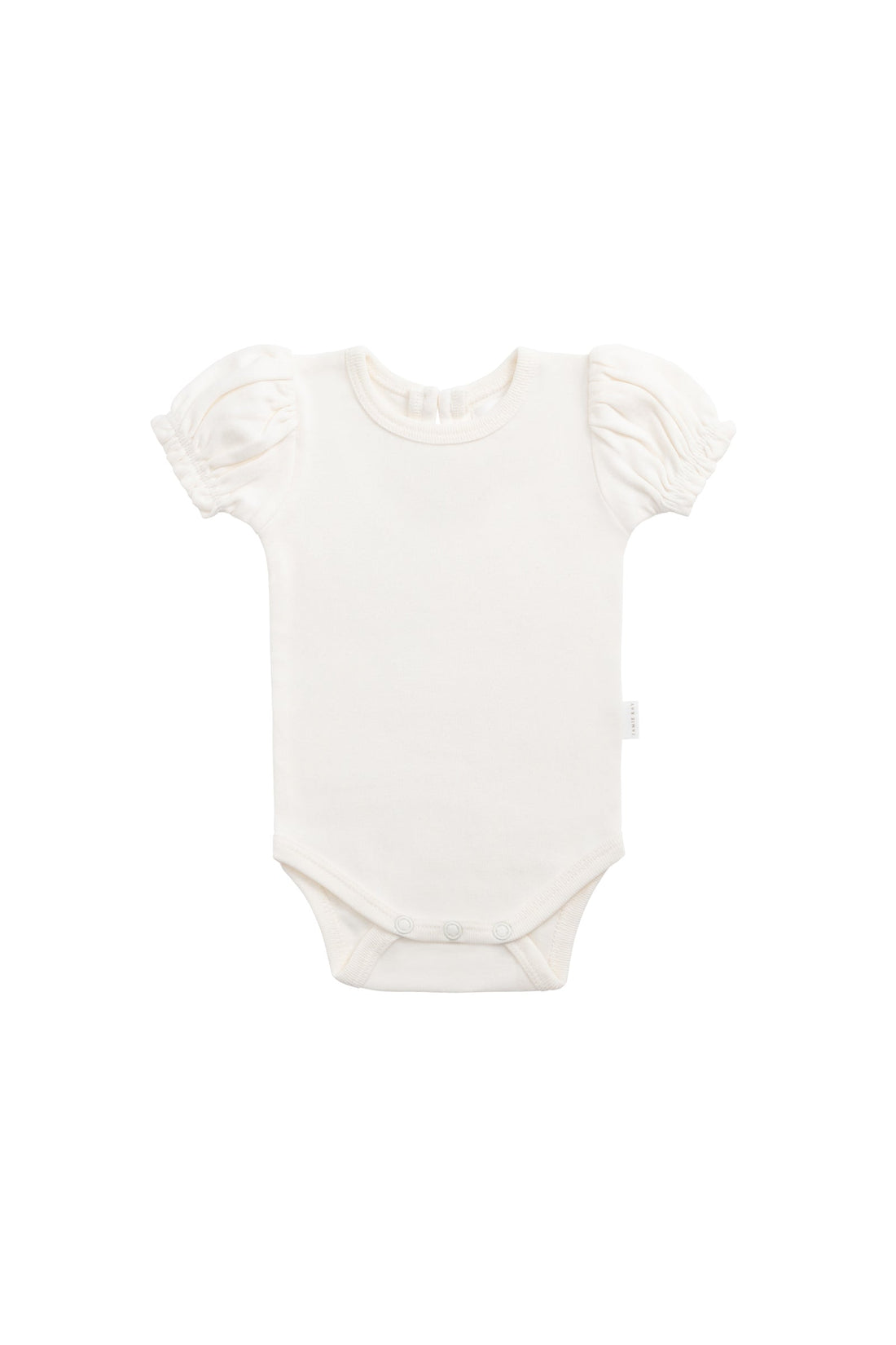 Organic Cotton Elly Bodysuit - Milk Childrens Bodysuit from Jamie Kay Australia