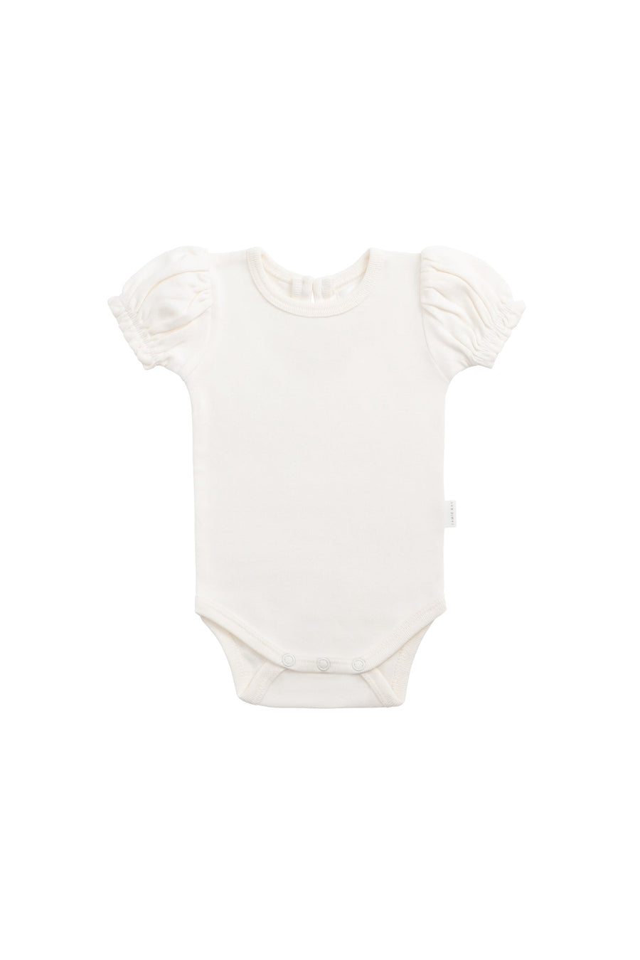 Organic Cotton Elly Bodysuit - Milk Childrens Bodysuit from Jamie Kay Australia