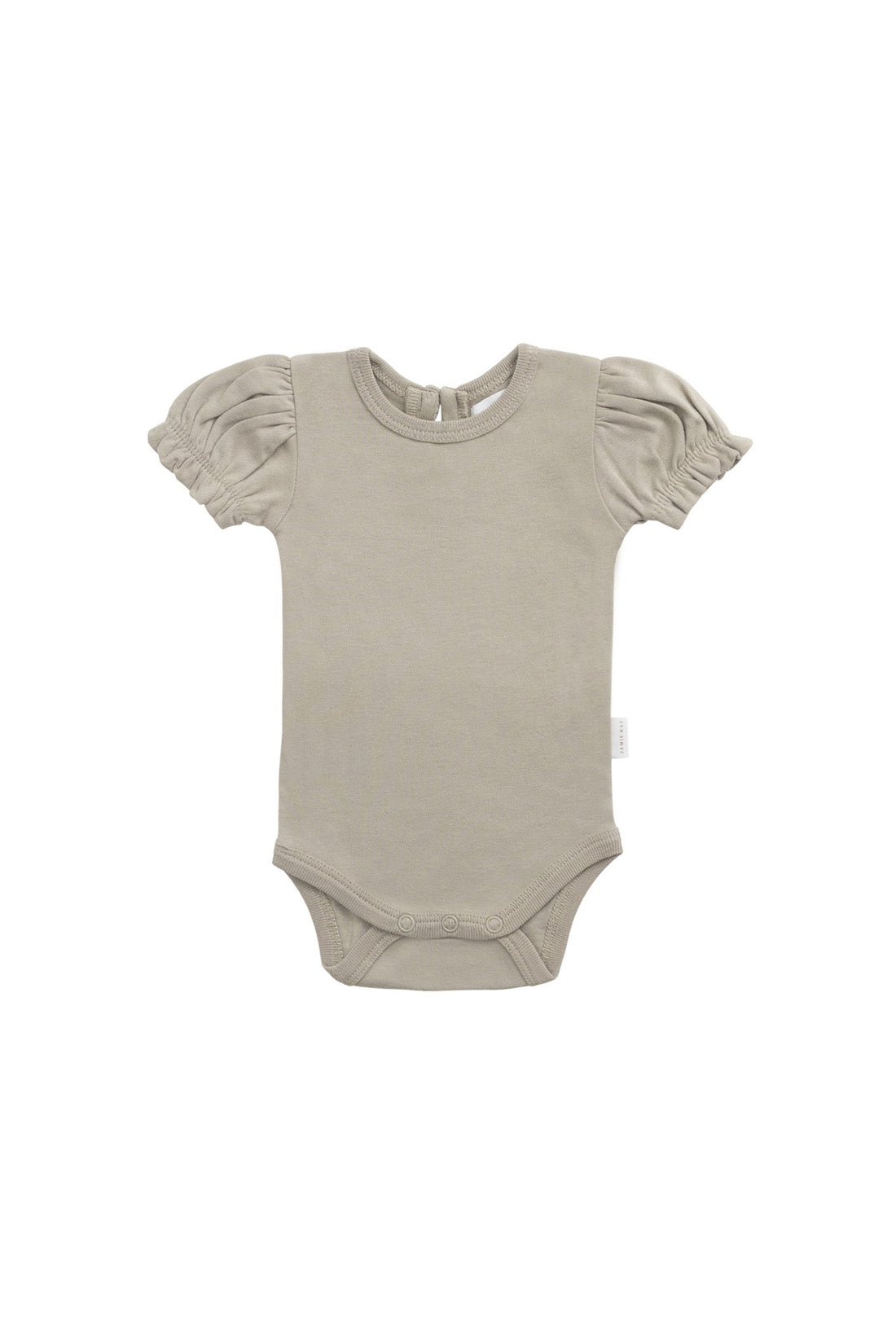 Organic Cotton Elly Bodysuit - Sage Childrens Bodysuit from Jamie Kay Australia