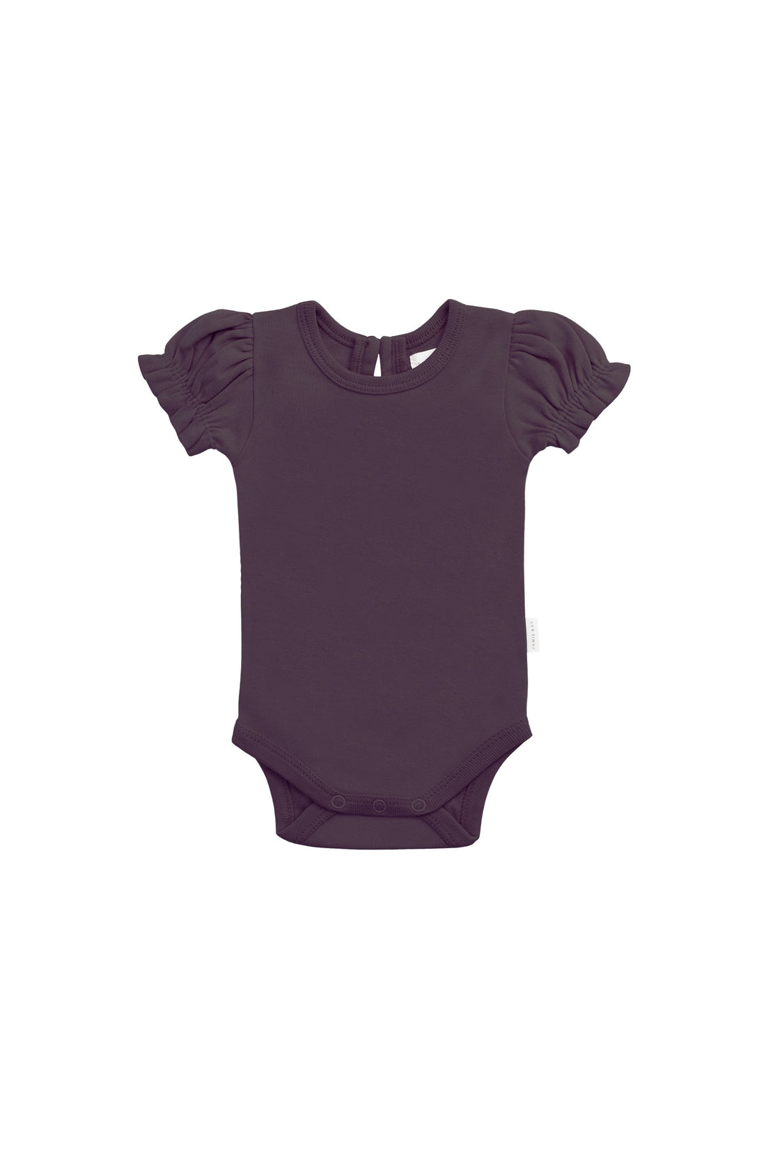 Organic Cotton Elly Bodysuit - Sugar Plum Childrens Bodysuit from Jamie Kay Australia