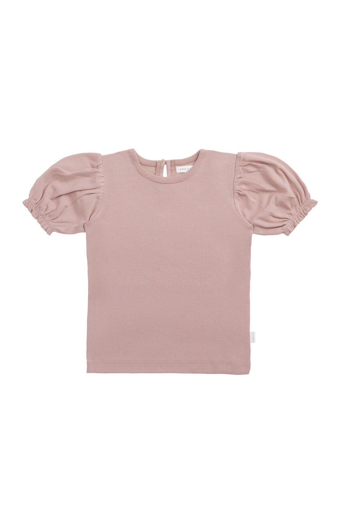 Organic Cotton Elly Top - Powder Pink Childrens Top from Jamie Kay Australia