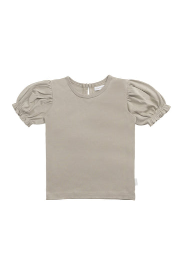 Organic Cotton Elly Top - Sage Childrens Top from Jamie Kay Australia