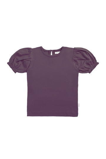 Organic Cotton Elly Top - Sugar Plum Childrens Top from Jamie Kay Australia