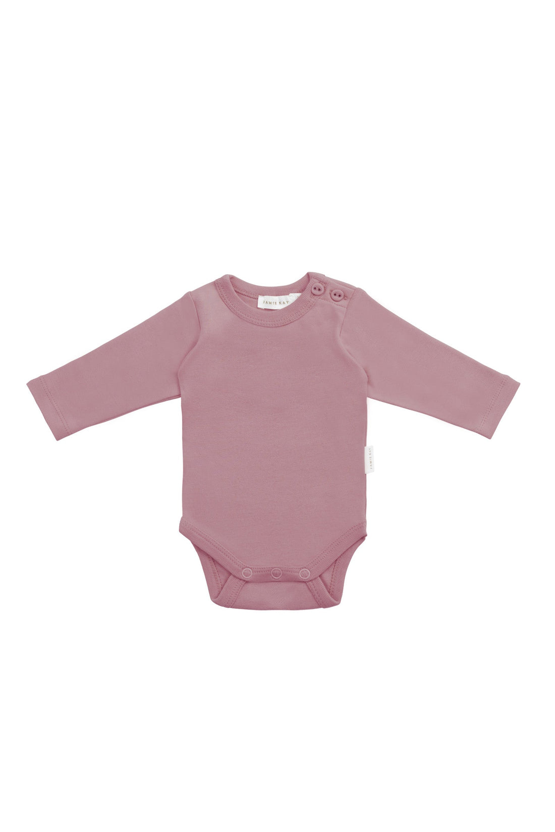Organic Cotton Elora Long Sleeve Bodysuit - Lillium Childrens Bodysuit from Jamie Kay Australia