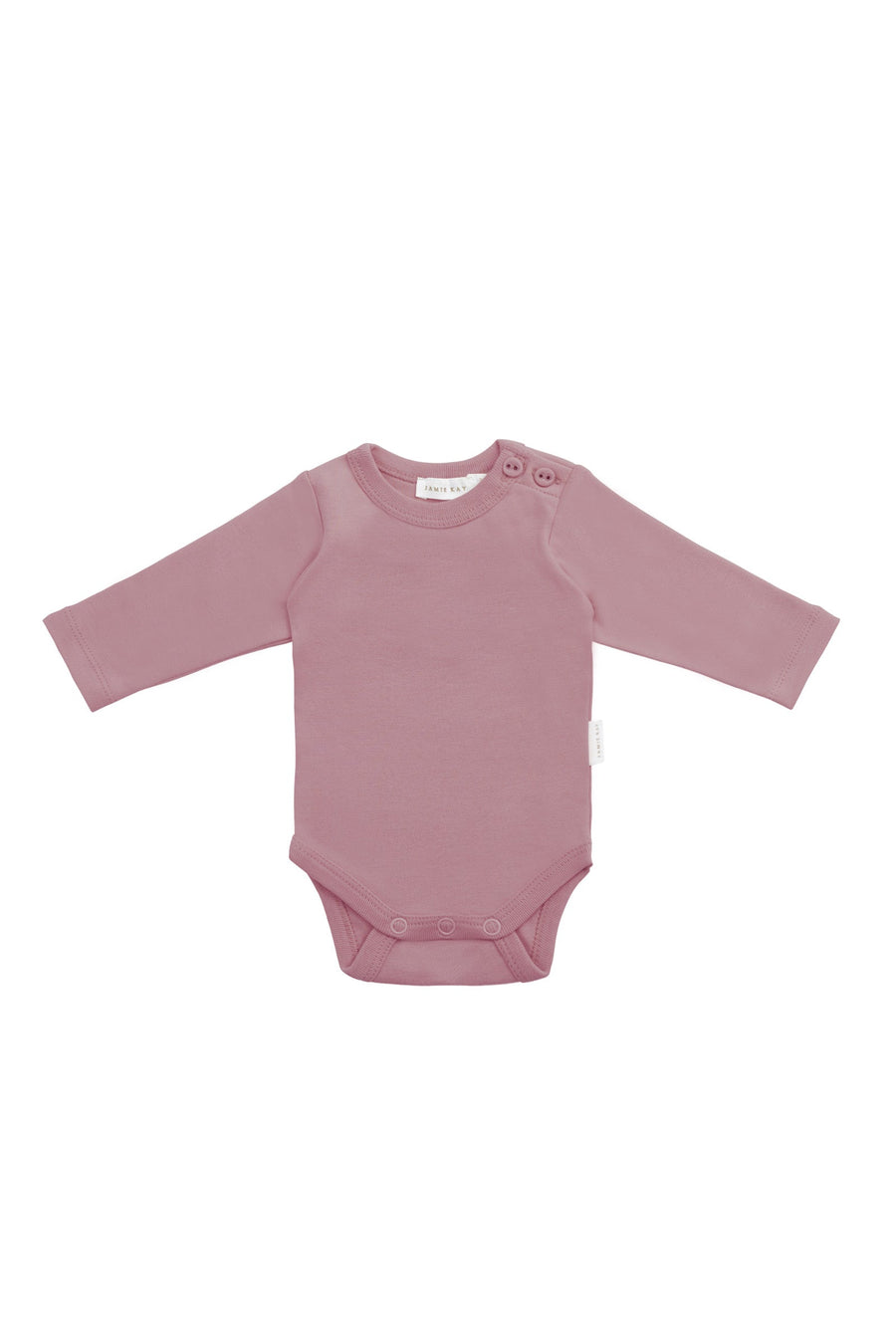 Organic Cotton Elora Long Sleeve Bodysuit - Lillium Childrens Bodysuit from Jamie Kay Australia