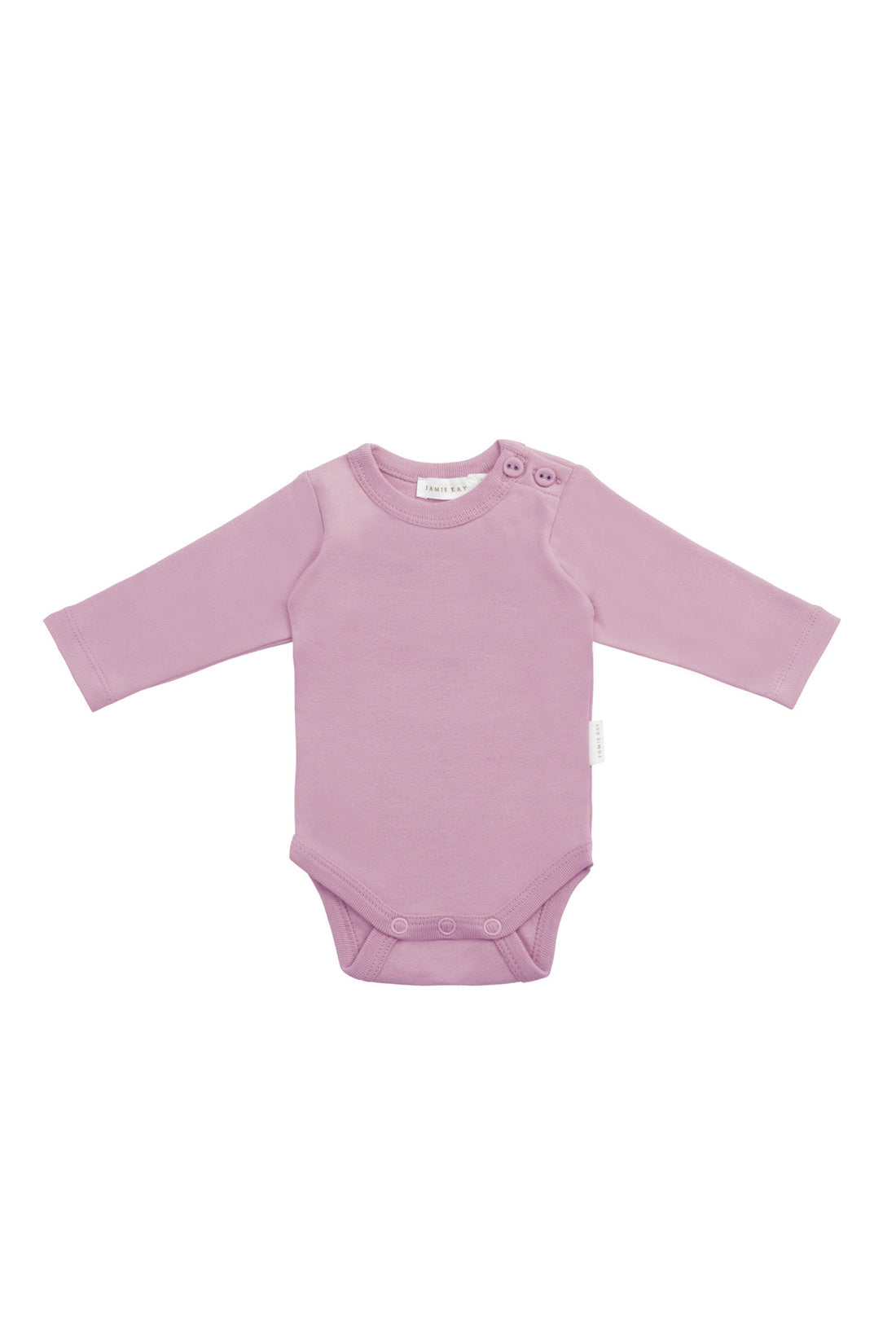 Organic Cotton Elora Long Sleeve Bodysuit - Lily Childrens Bodysuit from Jamie Kay Australia