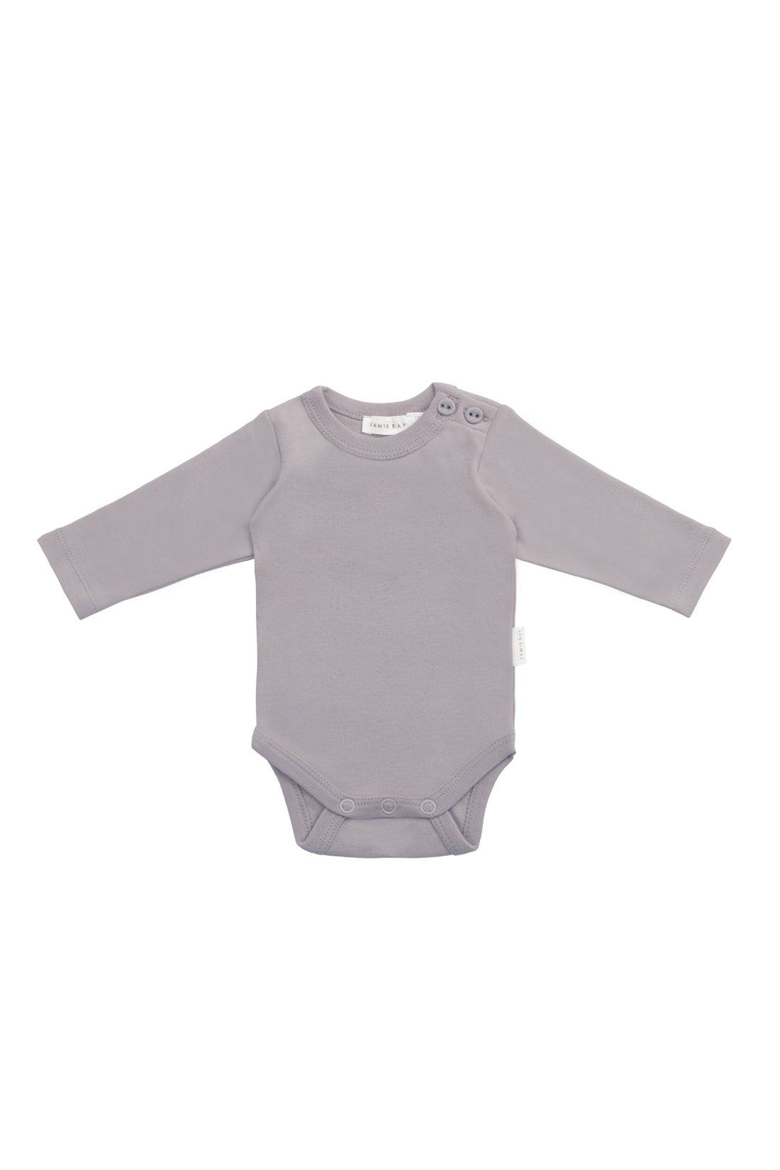 Organic Cotton Elora Long Sleeve Bodysuit - Moon Childrens Bodysuit from Jamie Kay Australia