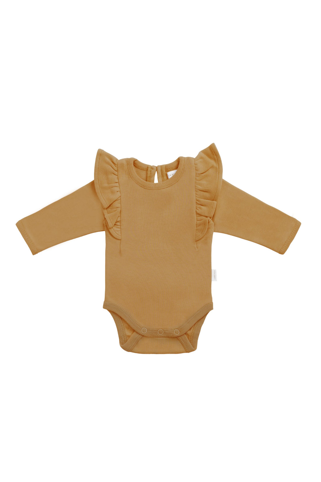 Organic Cotton Fleur Bodysuit - Golden Childrens Bodysuit from Jamie Kay Australia