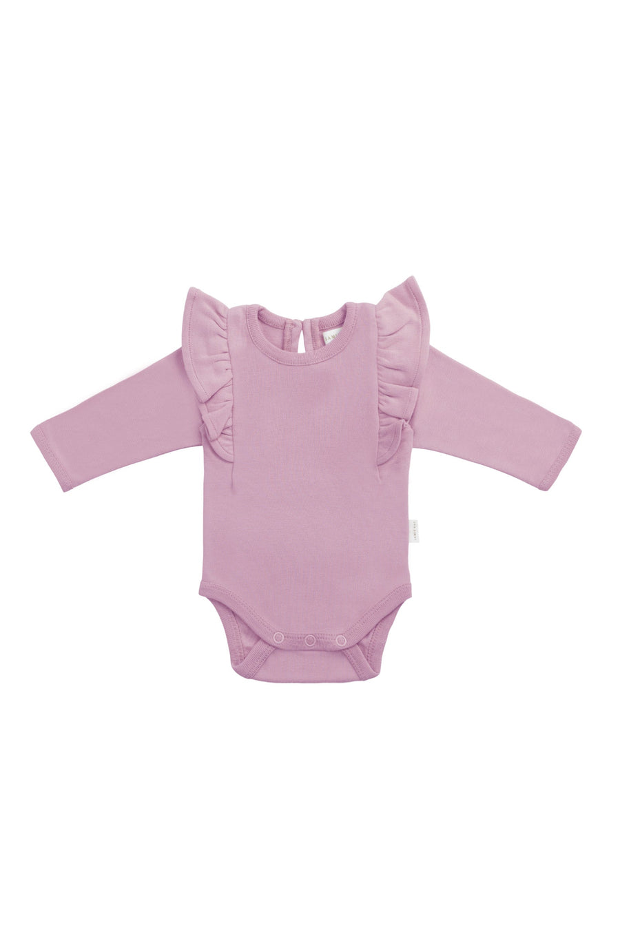 Organic Cotton Fleur Long Sleeve Bodysuit - Lily Childrens Bodysuit from Jamie Kay Australia