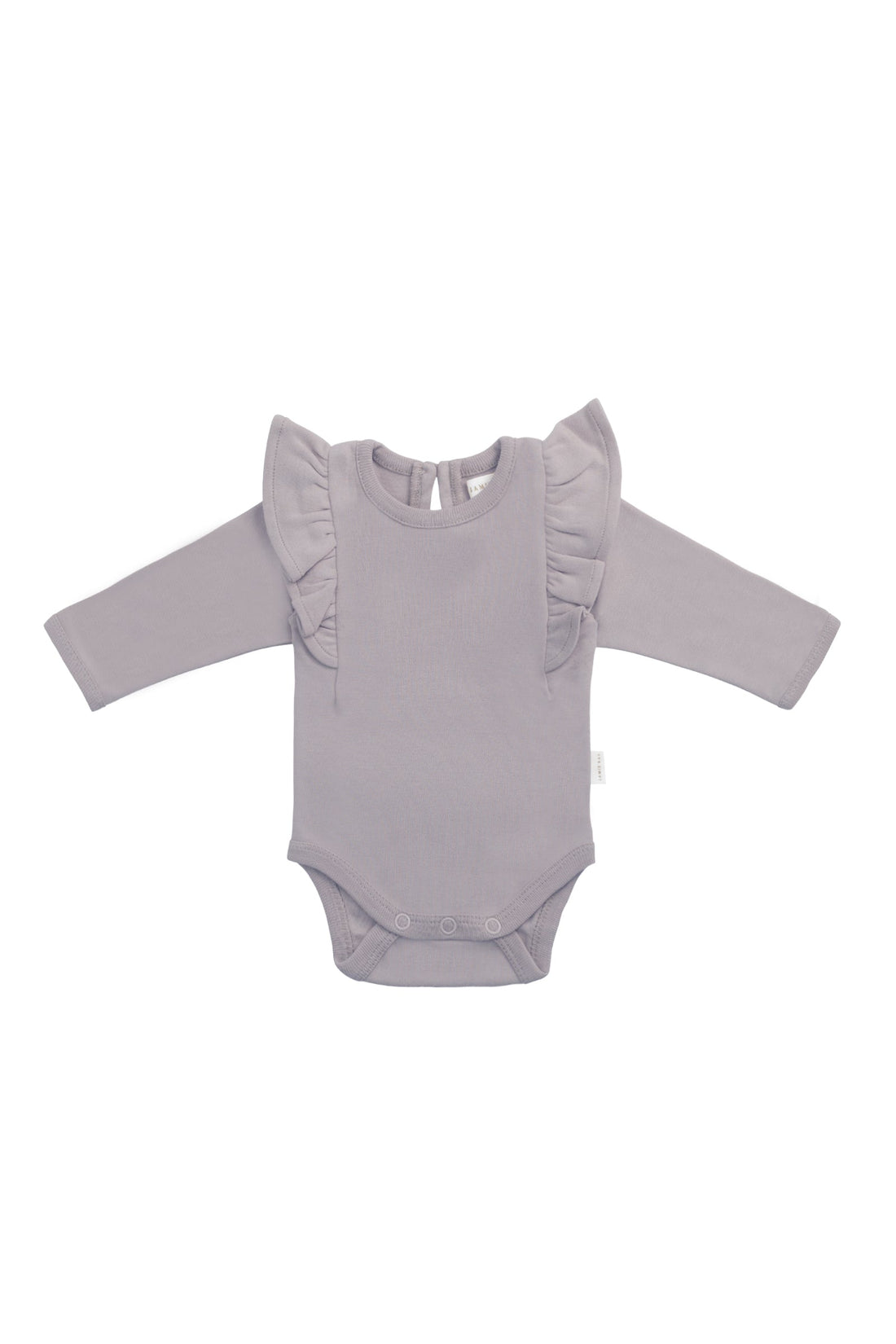 Organic Cotton Fleur Long Sleeve Bodysuit - Moon Childrens Bodysuit from Jamie Kay Australia