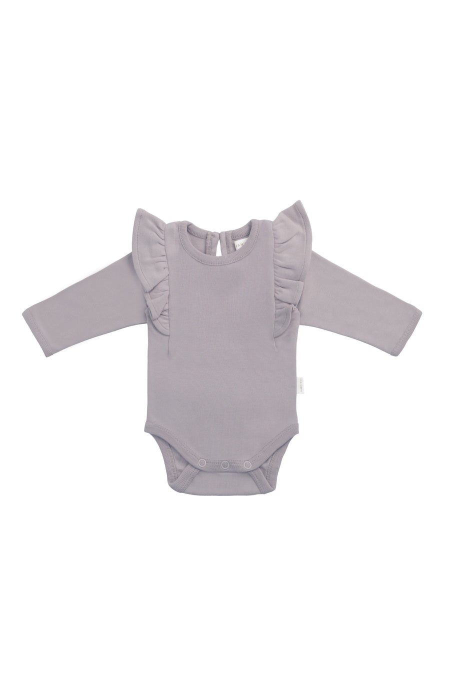 Organic Cotton Fleur Long Sleeve Bodysuit - Moon Childrens Bodysuit from Jamie Kay Australia