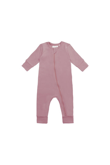Organic Cotton Gracelyn Zip Onepiece - Lillium Childrens Onepiece from Jamie Kay Australia