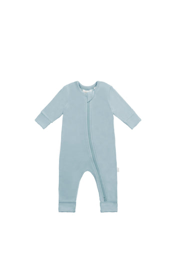 Organic Cotton Gracelyn Zip Onepiece - Mer Childrens Onepiece from Jamie Kay Australia