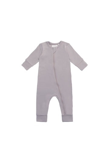 Organic Cotton Gracelyn Zip Onepiece - Moon Childrens Onepiece from Jamie Kay Australia
