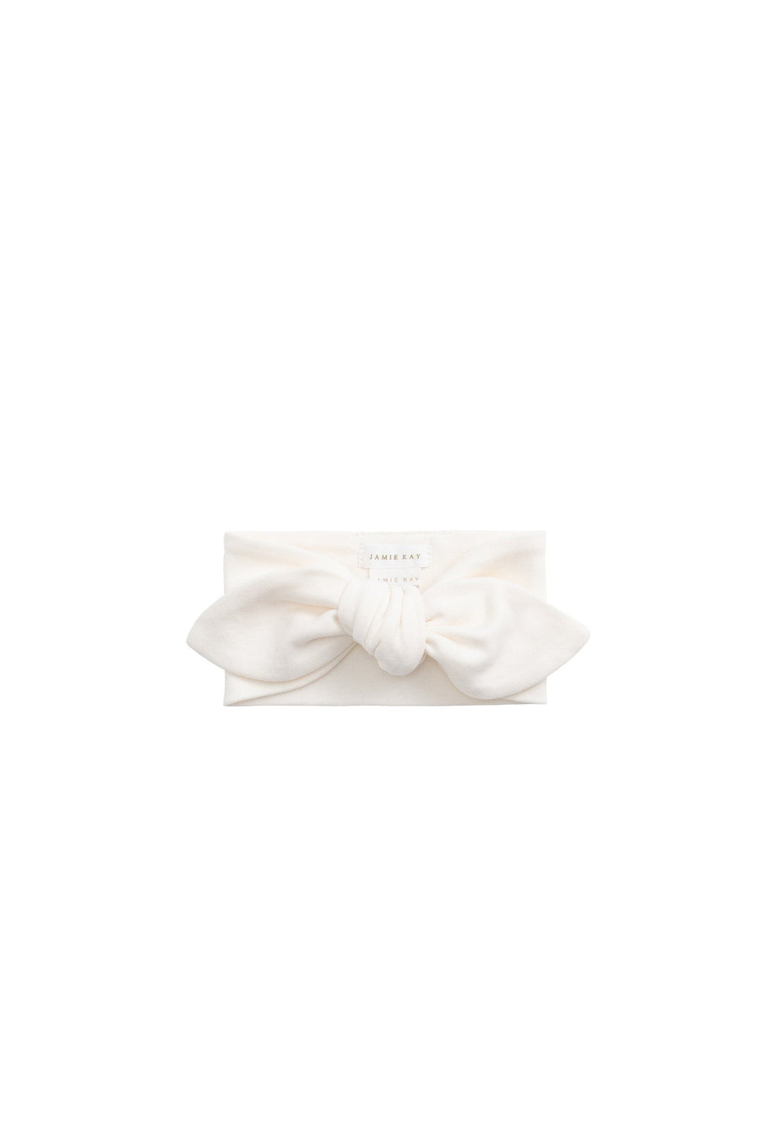 Organic Cotton Headband - Milk Childrens Headband from Jamie Kay Australia