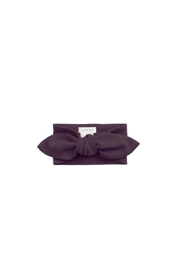 Organic Cotton Headband - Sugar Plum Childrens Headband from Jamie Kay Australia