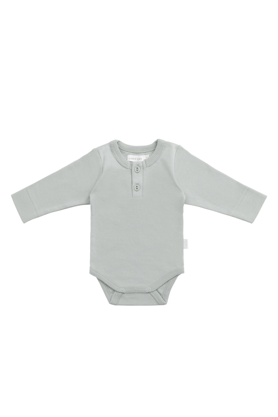 Organic Cotton Long Sleeve Bodysuit - Lake Childrens Bodysuit from Jamie Kay Australia