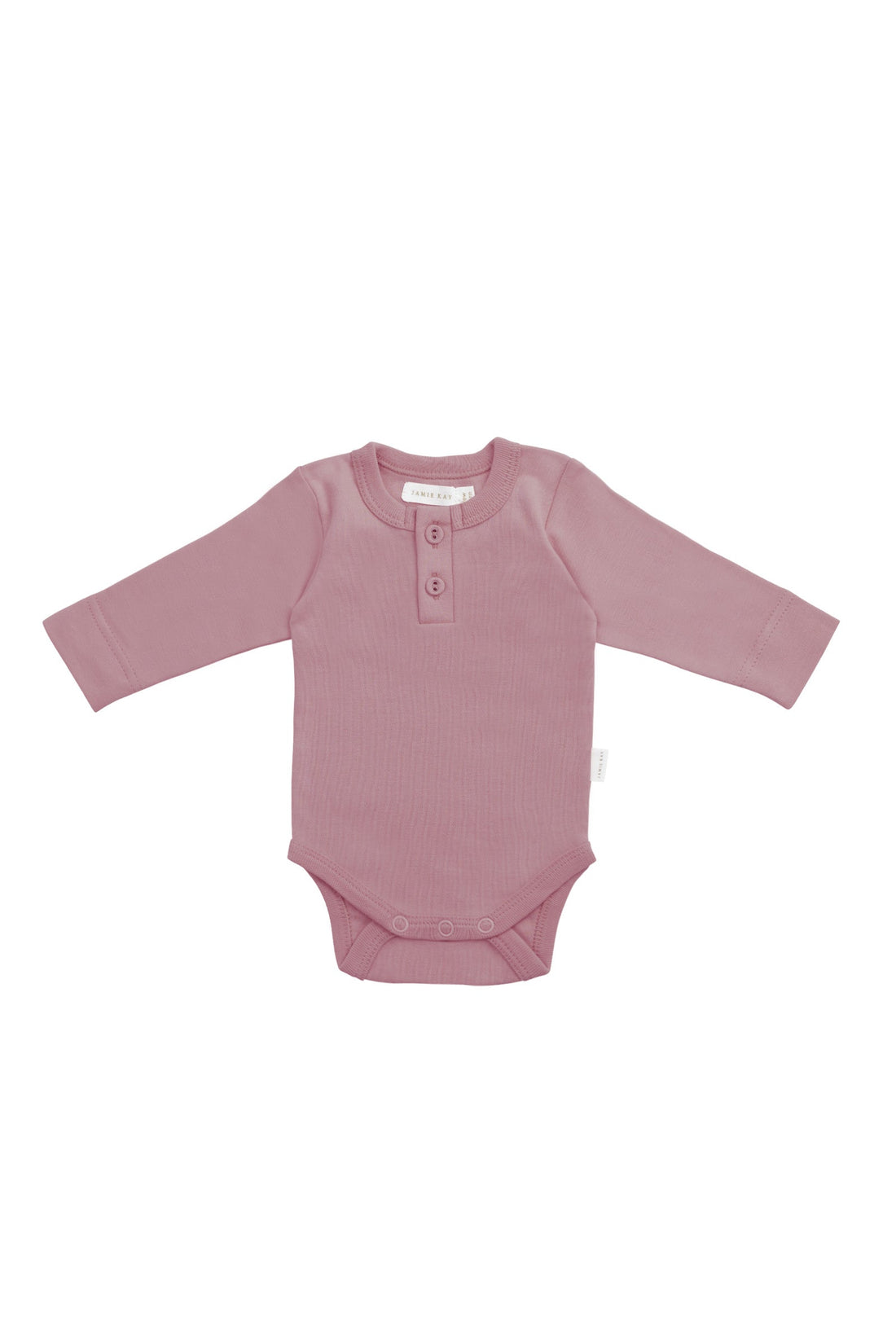 Organic Cotton Long Sleeve Bodysuit - Lillium Childrens Bodysuit from Jamie Kay Australia