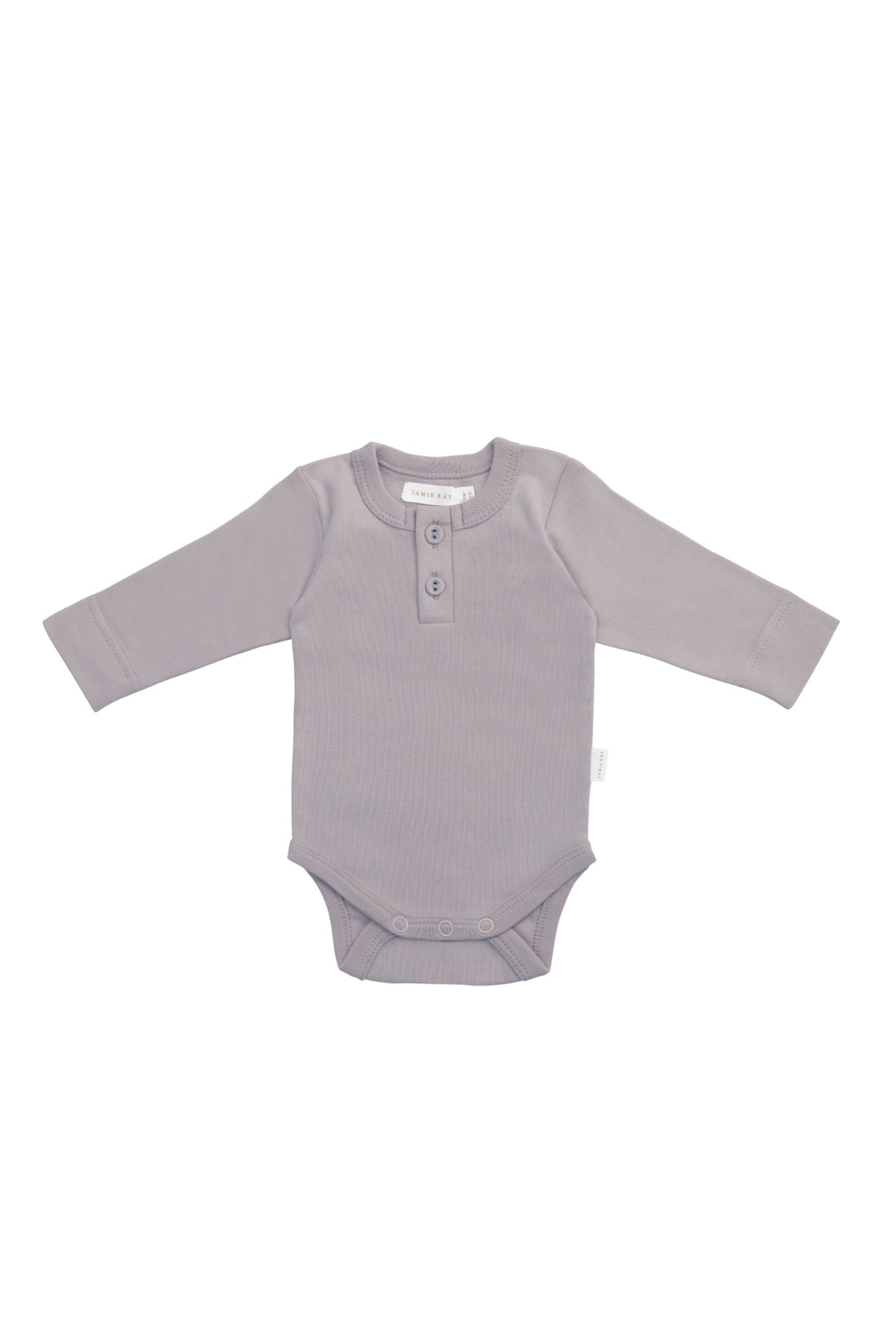 Organic Cotton Long Sleeve Bodysuit - Moon Childrens Bodysuit from Jamie Kay Australia